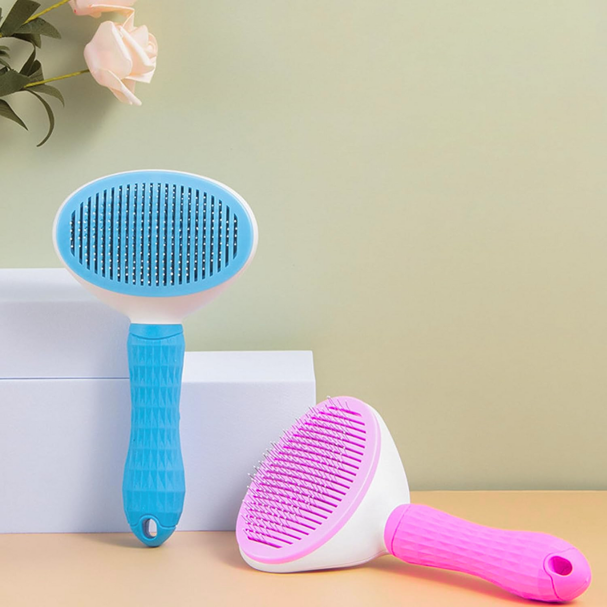 Pet Deshedding Brush – Remove Loose Fur Fast