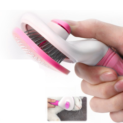 Pet Deshedding Brush – Remove Loose Fur Fast